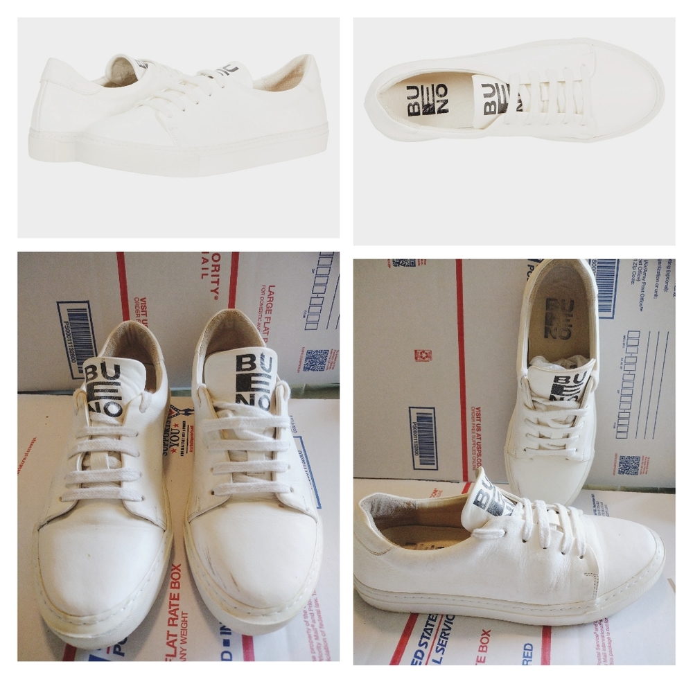 BUENO RASCAL WOMEN'S LEATHER SHOES/SNEAKERS 39. Us sz 8.5/9